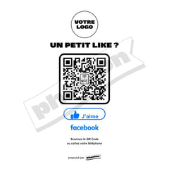 Plaque Facebook Bouton J’aime