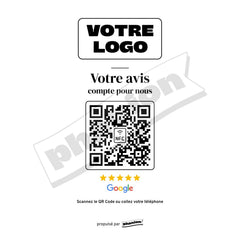 Design Élégante de la plaque Google