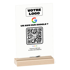 Plaque Google Un avis sur Google ? en acrylique