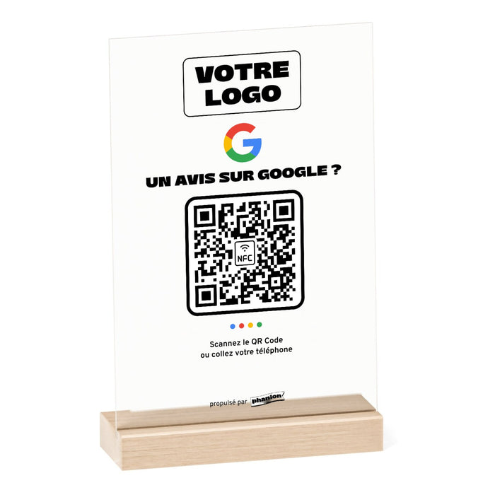 Plaque avis Google « Avis sur Google »