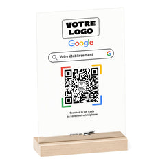 Plaque Google Barre de recherche Google personnalisée en acrylique