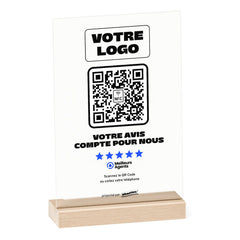 Plaque Meilleurs Agents Votre avis compte pour nous personnalisée en acrylique