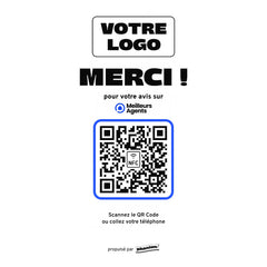Plaque Meilleurs Agents Merci ! personnalisée en acrylique