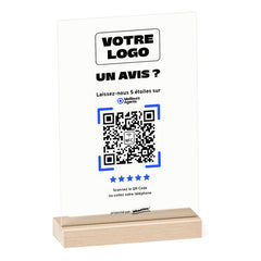 Plaque Meilleurs Agents Un avis ? personnalisée en acrylique