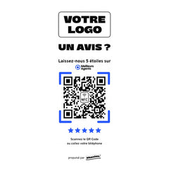 Plaque Meilleurs Agents Un avis ? personnalisée en acrylique