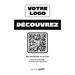 Plaque sur mesure Découvrez personnalisée en acrylique
