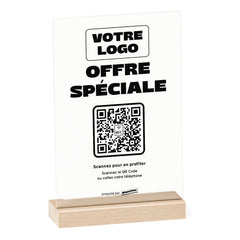 Plaque sur mesure Offre spéciale personnalisée en acrylique