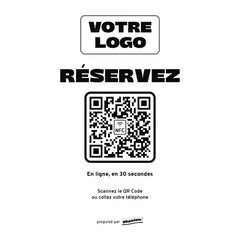 Plaque rendez-vous Réservez personnalisée en acrylique